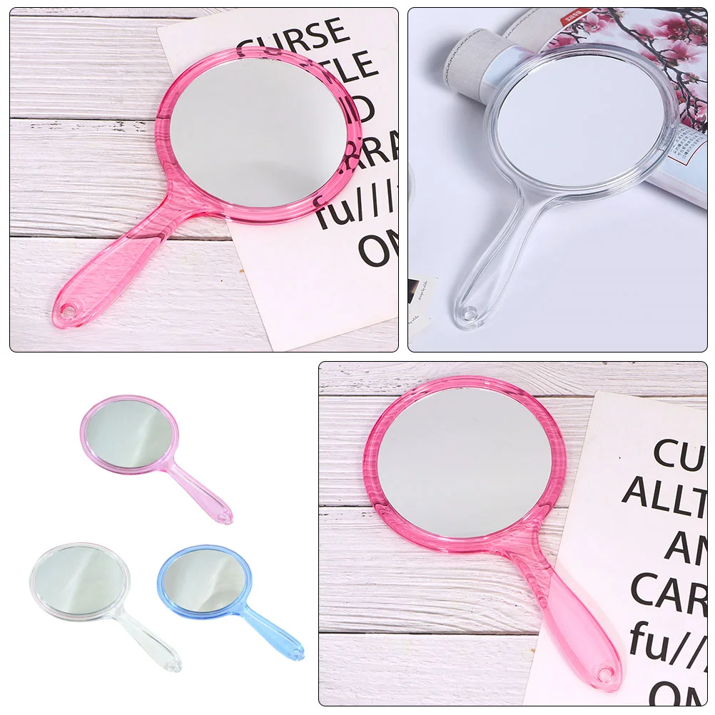 3 Pcs Double Sided Mirror Compact Lightweight Clear Handheld Makeup Tool Multi Functional Decorative
3 Pcs Double Sided Mirror Compact Lightweight Clear Handheld Makeup Tool Multi Functional Decorative