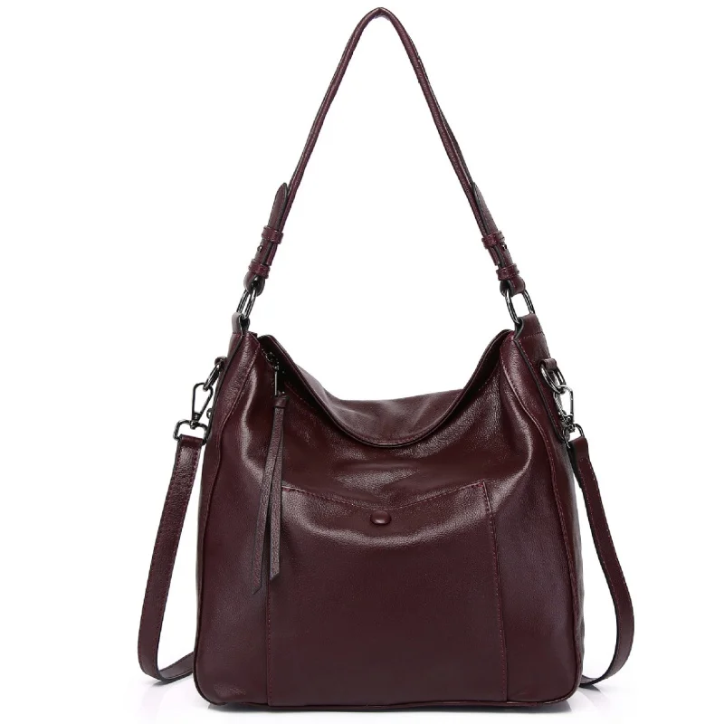 100% Genuine Leather Hobo Handbags Designer Purses Women Shoulder Bag Ladies Crossbody Bag Large Capacity Soft Skin Casual Tote
100% Genuine Leather Hobo Handbags Designer Purses Women Shoulder Bag Ladies Crossbody Bag Large Capacity Soft Skin Casual Tote