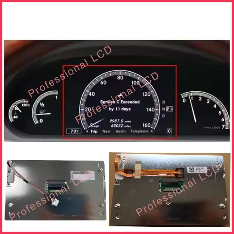 LQ080Y5DG04 LQ080Y5DW01 Original 8 inch LCD Display Screen For Mercedes W221 W216 S450 S550 S600 CL550 CL600 Insutrment Cluster
LQ080Y5DG04 LQ080Y5DW01 Original 8 inch LCD Display Screen For Mercedes W221 W216 S450 S550 S600 CL550 CL600 Insutrment Cluster