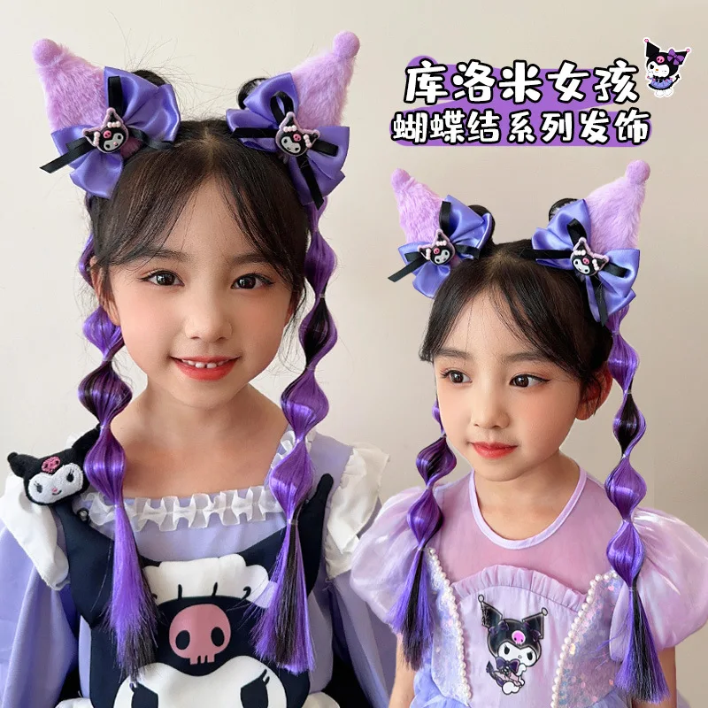 Cute Sanrio Kuromi hair clips little girl bangs top clip hair accessories new girls on the clip hair accessories
Cute Sanrio Kuromi hair clips little girl bangs top clip hair accessories new girls on the clip hair accessories