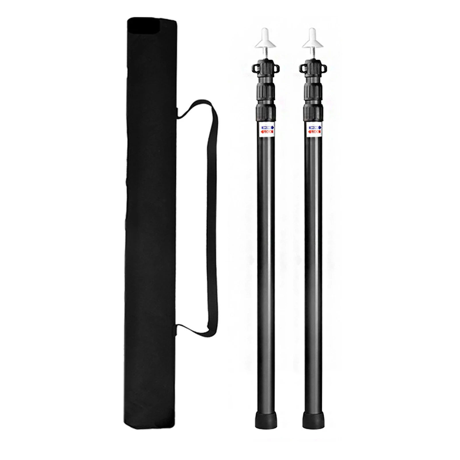 Camping Tent Poles Portable Lightweight Telescoping Aluminum Adjustable Camping Tarp Poles for Shelter Hammock Rain Fly Awning
Camping Tent Poles Portable Lightweight Telescoping Aluminum Adjustable Camping Tarp Poles for Shelter Hammock Rain Fly Awning