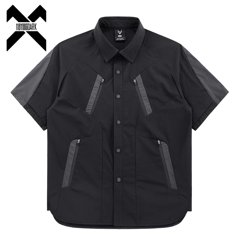 Men Tactical Shirts 2025 Summer Short Sleeve Functional Shirt Coat Loose Harajuku Tops Black Techwear
Men Tactical Shirts 2025 Summer Short Sleeve Functional Shirt Coat Loose Harajuku Tops Black Techwear