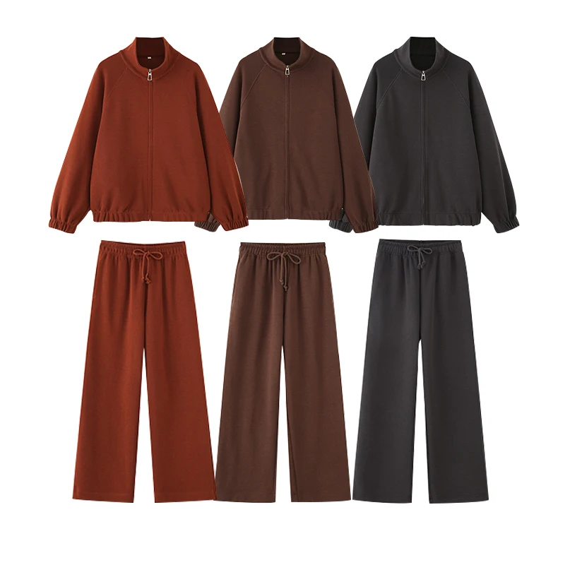 Pants Sets Autumn Women's 2025 New Fashion Loose Elegant Women's Sets Chic Casual Street Youth Elastic Waist Pants 2-piece Set
Pants Sets Autumn Women's 2025 New Fashion Loose Elegant Women's Sets Chic Casual Street Youth Elastic Waist Pants 2-piece Set