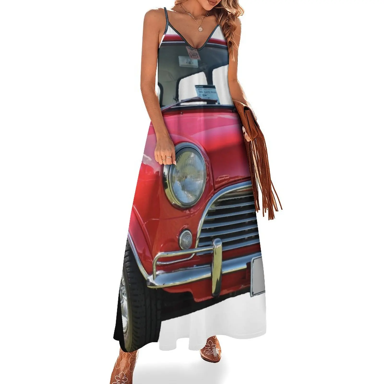 Red Morris Mini Cooper S Sleeveless Dress Woman fashion women's summer dress 2025 Dress
Red Morris Mini Cooper S Sleeveless Dress Woman fashion women's summer dress 2025 Dress