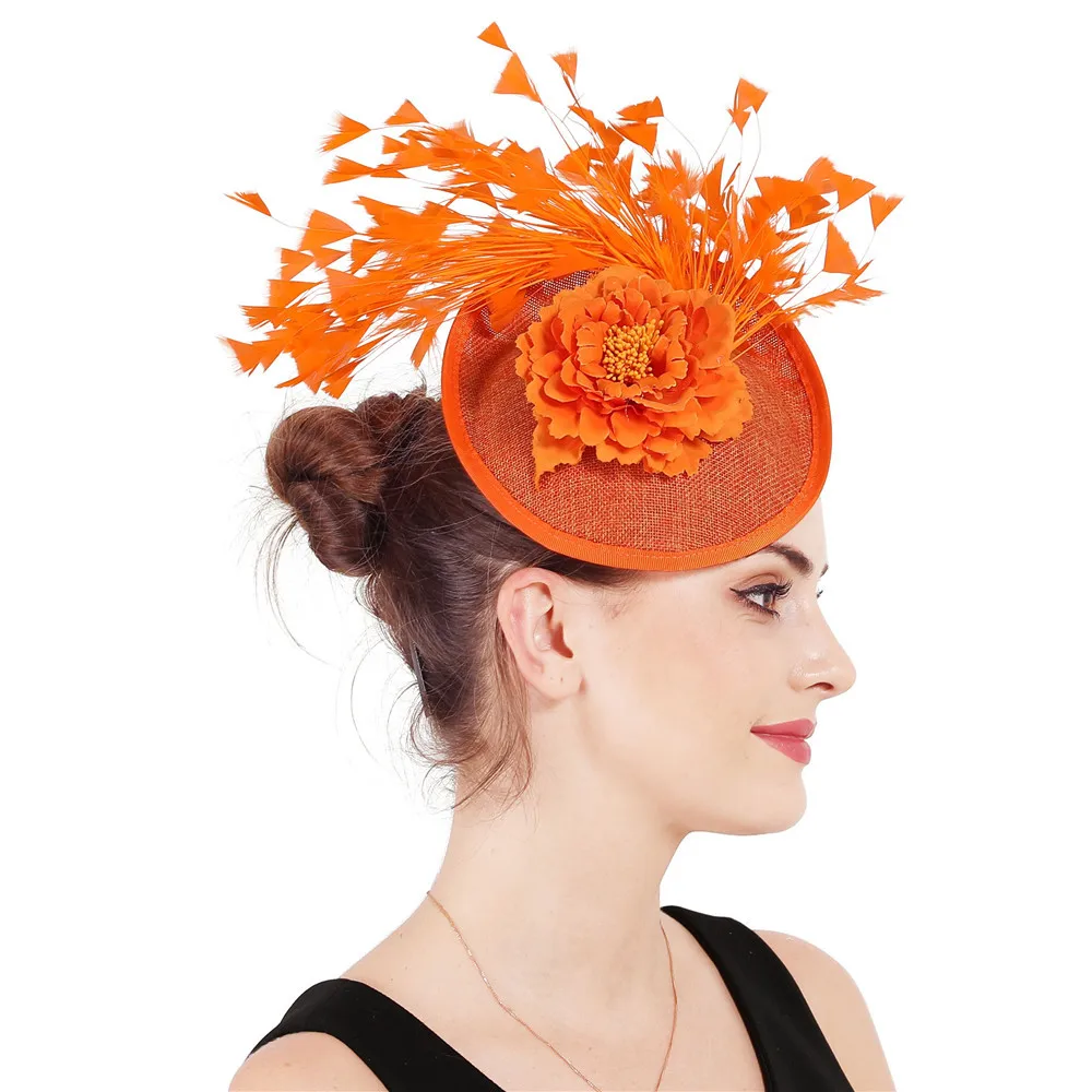 Elegant Flower Fascinator Pillbox Cap Wedding Women Fascinator Hat Headband Kentucky Derby Ladies Millinery Feather Bride Hats
Elegant Flower Fascinator Pillbox Cap Wedding Women Fascinator Hat Headband Kentucky Derby Ladies Millinery Feather Bride Hats