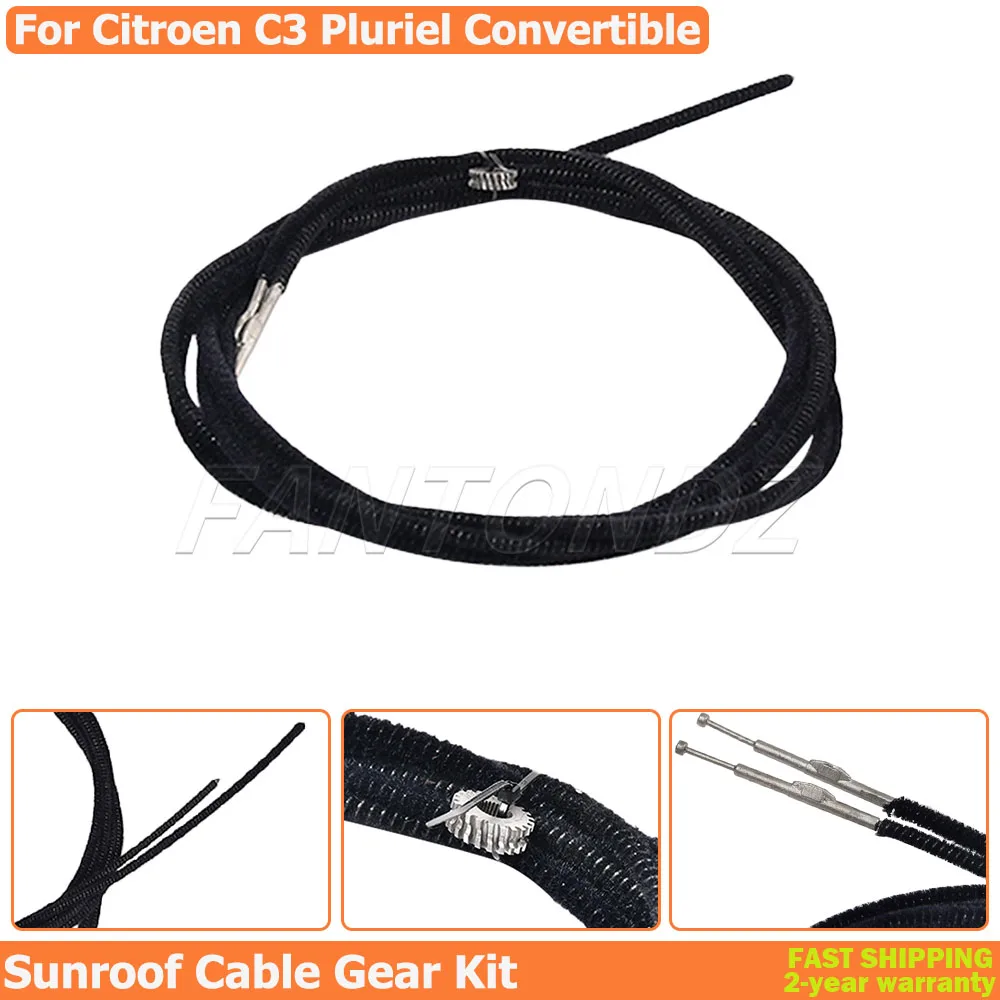 8401Z0 Sunroof Cable Gear Kit For Citroen C3 Pluriel Sports Convertible Sunroof Repair Kit 8484C4 Car Accessories
8401Z0 Sunroof Cable Gear Kit For Citroen C3 Pluriel Sports Convertible Sunroof Repair Kit 8484C4 Car Accessories