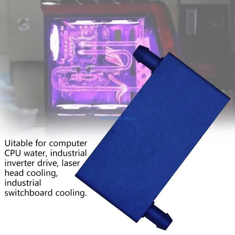 L4MA 80mm Aluminum Water Cooling Block Liquid Water Cooler Heatsink System for Laptop
L4MA 80mm Aluminum Water Cooling Block Liquid Water Cooler Heatsink System for Laptop