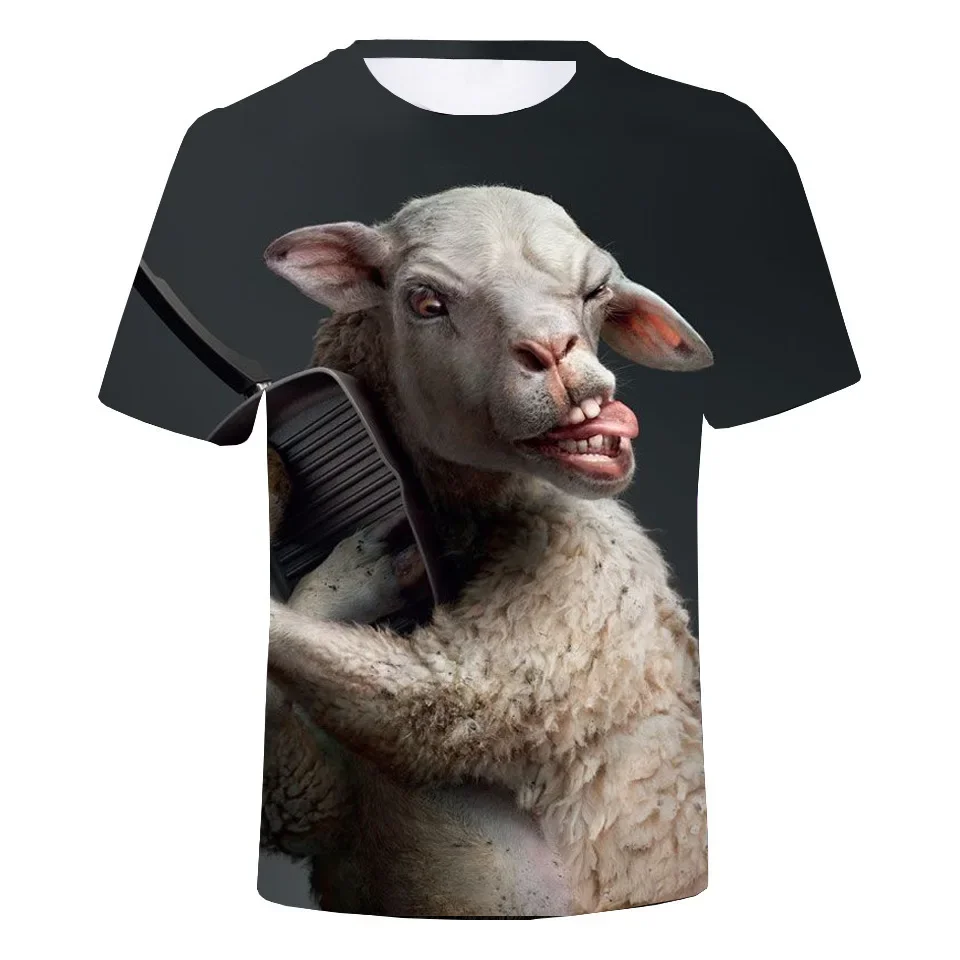 New Funny Animals Pig T-Shirts Swine Goat 3D Print Men's Women Casual Short Sleeve T Shirt Harajuku Y2k Top Tees Kids Clothing
New Funny Animals Pig T-Shirts Swine Goat 3D Print Men's Women Casual Short Sleeve T Shirt Harajuku Y2k Top Tees Kids Clothing