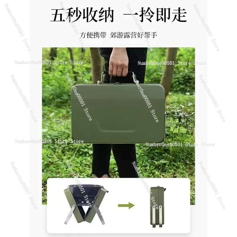 Portable Folding Charcoal Grill for Outdoor Picnic Camping BBQ Cooking Barbecue Stove
Portable Folding Charcoal Grill for Outdoor Picnic Camping BBQ Cooking Barbecue Stove