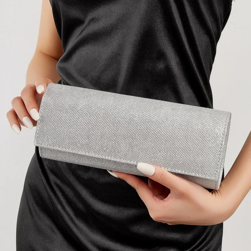 Women Stylish Elegant Sleek Evening Clutch Glittery Textured Lustrous Shiny Classic Formal Simplicity For Dinner Party Banquet
Women Stylish Elegant Sleek Evening Clutch Glittery Textured Lustrous Shiny Classic Formal Simplicity For Dinner Party Banquet