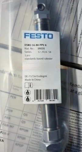 Brand New DSNU-16-80-PPV-A 19231 Brand New Cylinder Product 1pcs Fast delivery
Brand New DSNU-16-80-PPV-A 19231 Brand New Cylinder Product 1pcs Fast delivery
