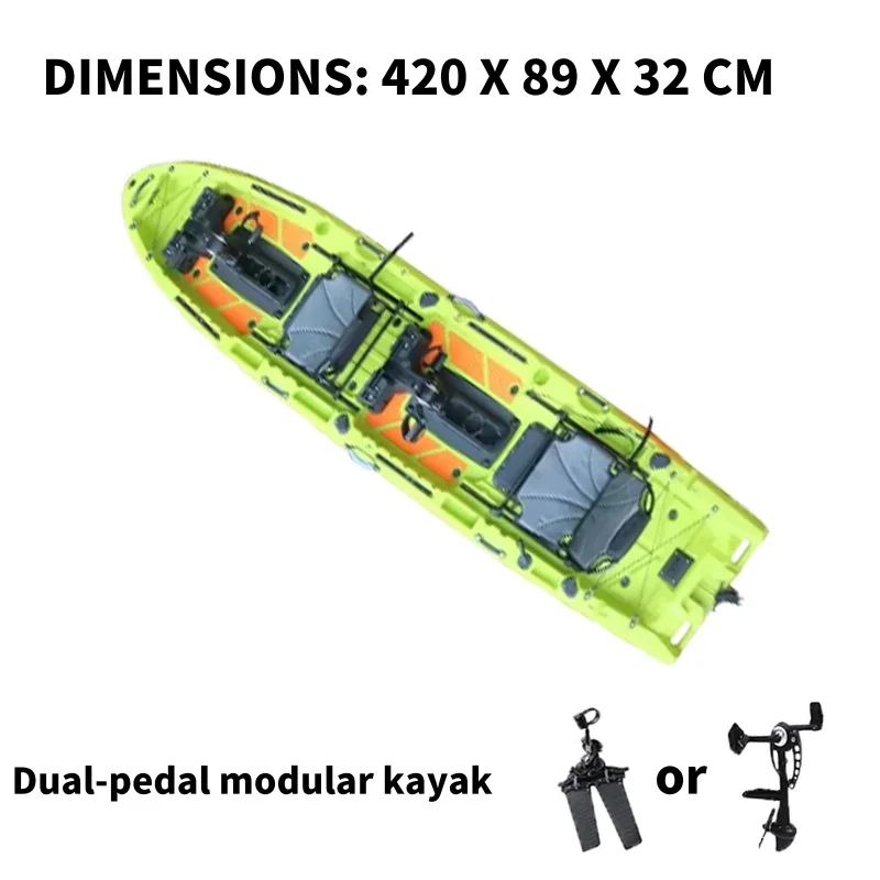 high quality FT HDPE with Pedal Motor LBS Capacity Suing & Lake Fishing Propeller Drive Tandem Kayak
high quality FT HDPE with Pedal Motor LBS Capacity Suing & Lake Fishing Propeller Drive Tandem Kayak