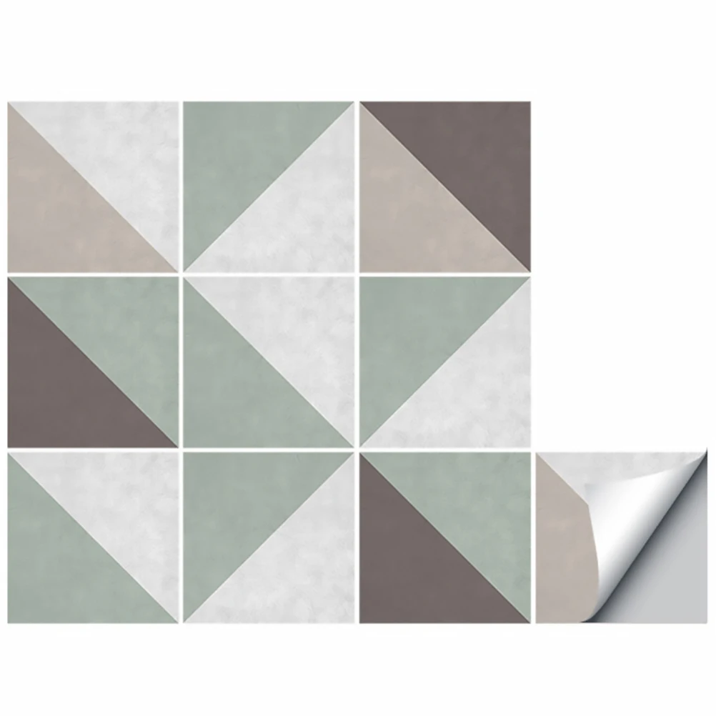 10 Pcs Concrete Style Tiles Stickers PVC Waterproof Self Adhesive Wall Decor Retro Bath Kitchen Background
10 Pcs Concrete Style Tiles Stickers PVC Waterproof Self Adhesive Wall Decor Retro Bath Kitchen Background