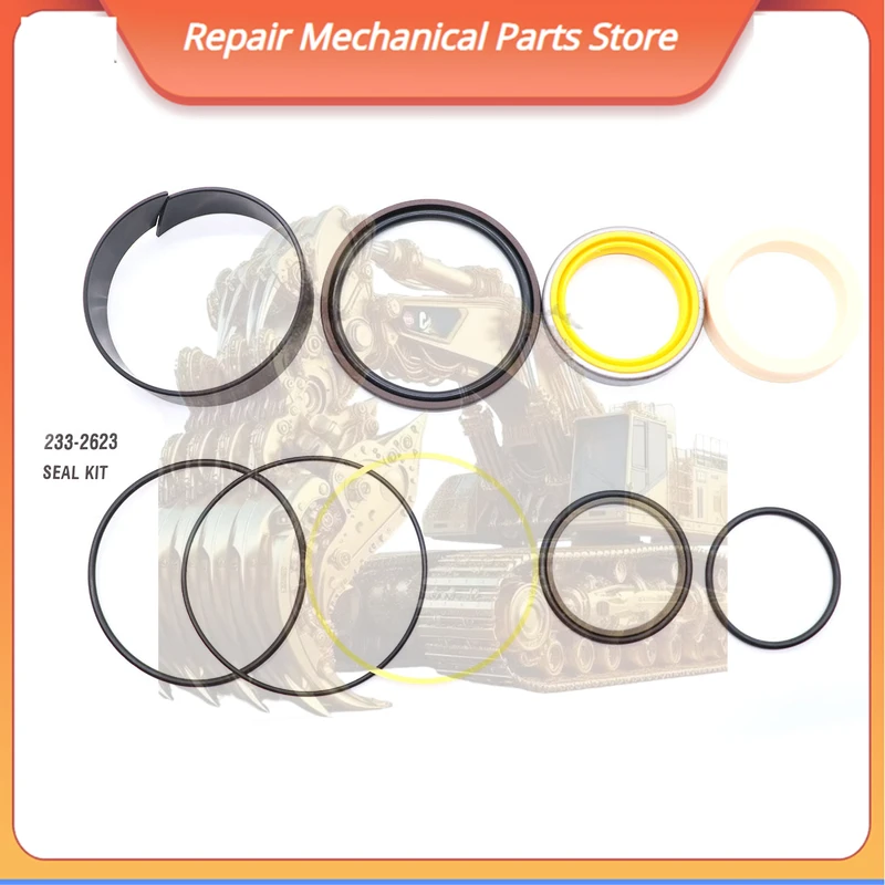 Комплект уплотнений гидравлического цилиндра экскаватора-погрузчика Cat 420e, стандартный размер 233-2623 2332623
Комплект уплотнений гидравлического цилиндра экскаватора-погрузчика Cat 420e, стандартный размер 233-2623 2332623