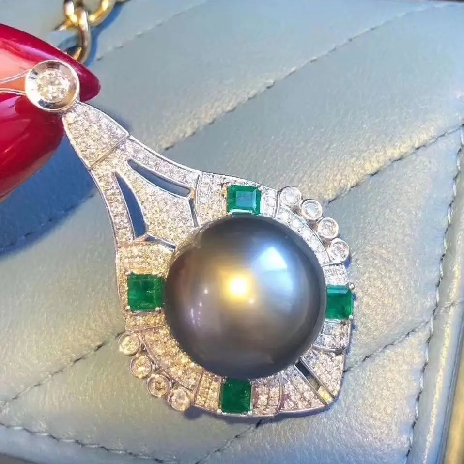Fine Jewelry Solid 925 Sterling Silver 11-12mm Natural Ocean Tahiti Pearl Pendants Necklaces for Women FIne Pearls Pendants
Fine Jewelry Solid 925 Sterling Silver 11-12mm Natural Ocean Tahiti Pearl Pendants Necklaces for Women FIne Pearls Pendants