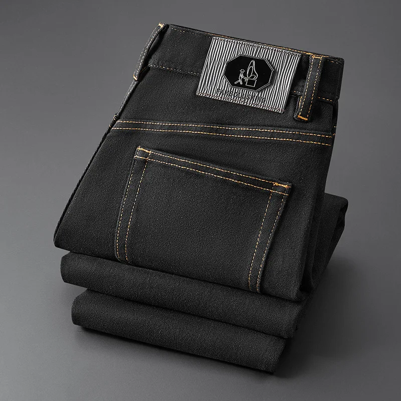 High-End and Fashionable Jeans Men's Spring and Autumn 2024 New Street Tide Brand Casual Slim-Fit Stretch Light Luxury Trousers
High-End and Fashionable Jeans Men's Spring and Autumn 2024 New Street Tide Brand Casual Slim-Fit Stretch Light Luxury Trousers