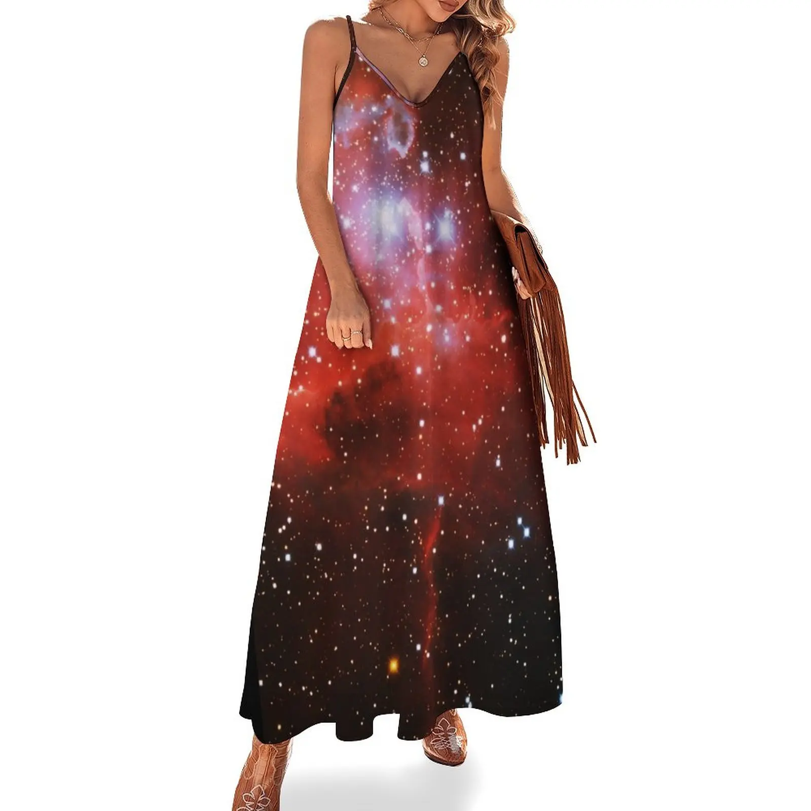 Emission Nebula IC 417 in the constellation of Auriga Sleeveless Dress party dress women elegant luxury prom dress 2025
Emission Nebula IC 417 in the constellation of Auriga Sleeveless Dress party dress women elegant luxury prom dress 2025