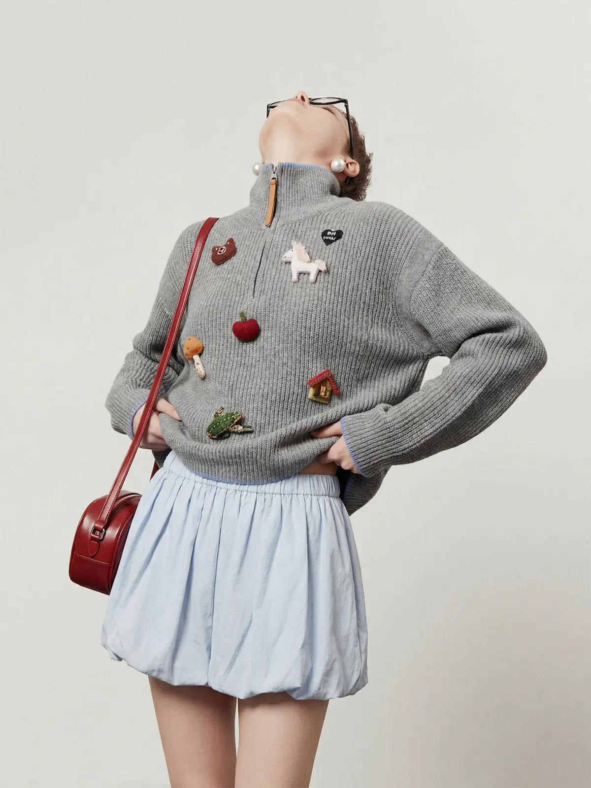 Loose Knitted Sweater Women's Autumn Winter Casual Sle Long Sve Plant Floral Pattern Outerwear Comfortable Slimming Effect
Loose Knitted Sweater Women's Autumn Winter Casual Sle Long Sve Plant Floral Pattern Outerwear Comfortable Slimming Effect