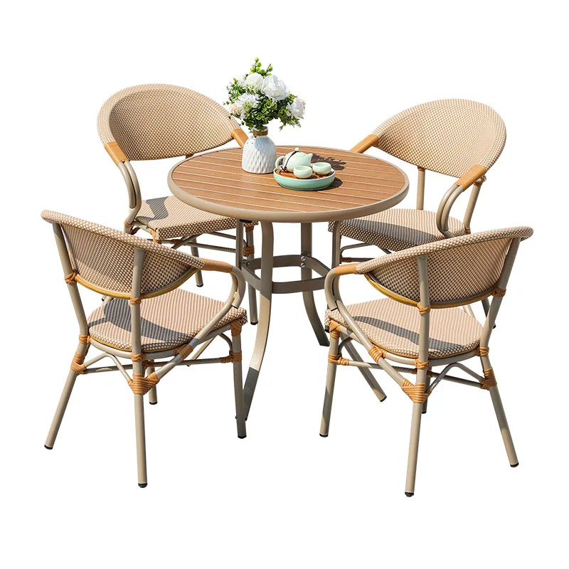 Outdoor tables and chairs Mesh courtyard outside Balcony Garden open-air
Outdoor tables and chairs Mesh courtyard outside Balcony Garden open-air