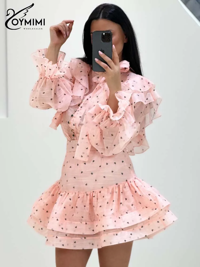 Oymimi Women's White Black Heart Print 2 Piece Set 2026 Spring Bow Tie Collar Puff Sleeve And Tiered Ruffled Skirt Casual Wear
Oymimi Women's White Black Heart Print 2 Piece Set 2026 Spring Bow Tie Collar Puff Sleeve And Tiered Ruffled Skirt Casual Wear