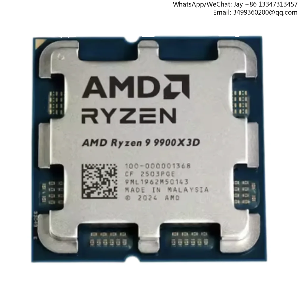 Использованные процессоры для игр и создания контента на базе AMD R9 9900X3D с разъемами AM5 для настольных ПК, новые, в коробке
Использованные процессоры для игр и создания контента на базе AMD R9 9900X3D с разъемами AM5 для настольных ПК, новые, в коробке