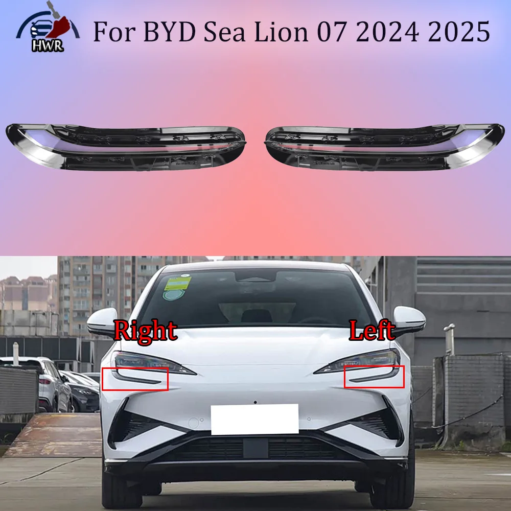 Headlamp Cover Transparent Lamp Shade Headlight Shell Lens Plexiglass Auto Replacement Parts For BYD 2024 2025 Sea Lion 07
Headlamp Cover Transparent Lamp Shade Headlight Shell Lens Plexiglass Auto Replacement Parts For BYD 2024 2025 Sea Lion 07