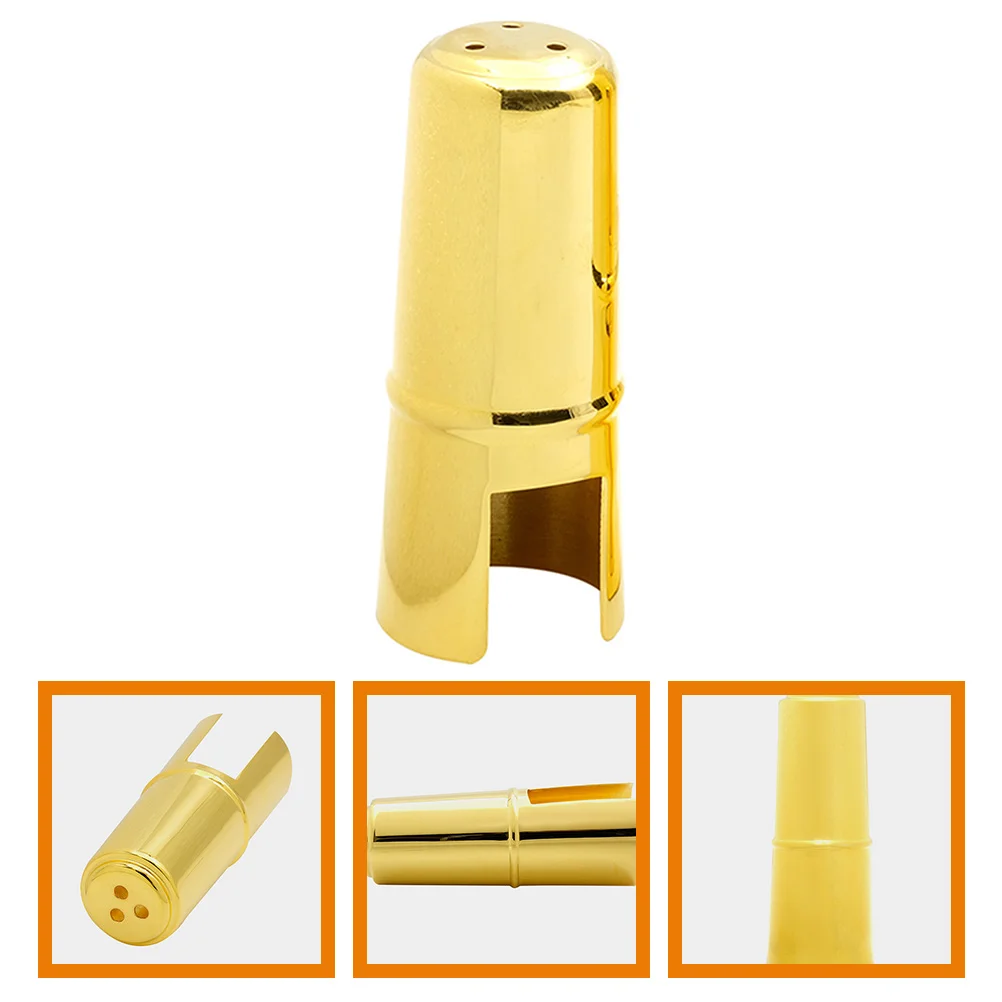 Saxophone Mouthpiece Cap Protective Replacement Golden Brass Covers Metal Mouthpiece Cover Durable RustProof Compact EasyCarry
Saxophone Mouthpiece Cap Protective Replacement Golden Brass Covers Metal Mouthpiece Cover Durable RustProof Compact EasyCarry