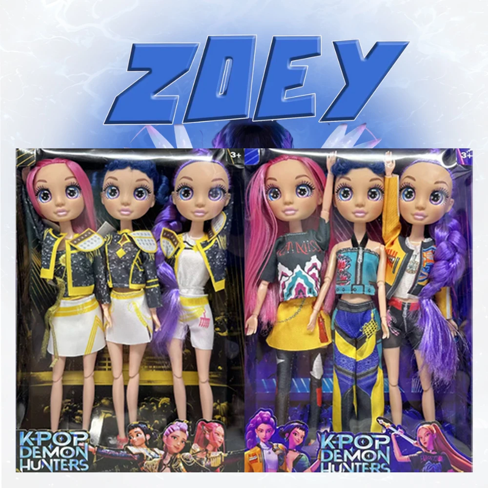 2026 HOT NEW Anime Kpop Demon Hunters Rumi Mira Zoi Vinyl Mask Figurine - Doll Toy for Birthday & Fan Club Gifts
2026 HOT NEW Anime Kpop Demon Hunters Rumi Mira Zoi Vinyl Mask Figurine - Doll Toy for Birthday & Fan Club Gifts