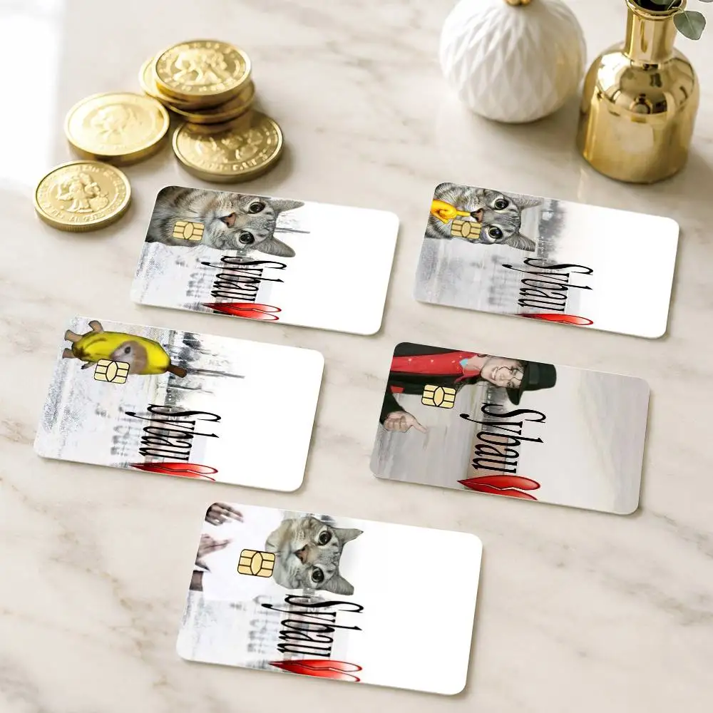 Funny SYBAU Memes Credit Card HD Stickers Small Chip Waterproof Sticker Game Card Decal Gift
Funny SYBAU Memes Credit Card HD Stickers Small Chip Waterproof Sticker Game Card Decal Gift