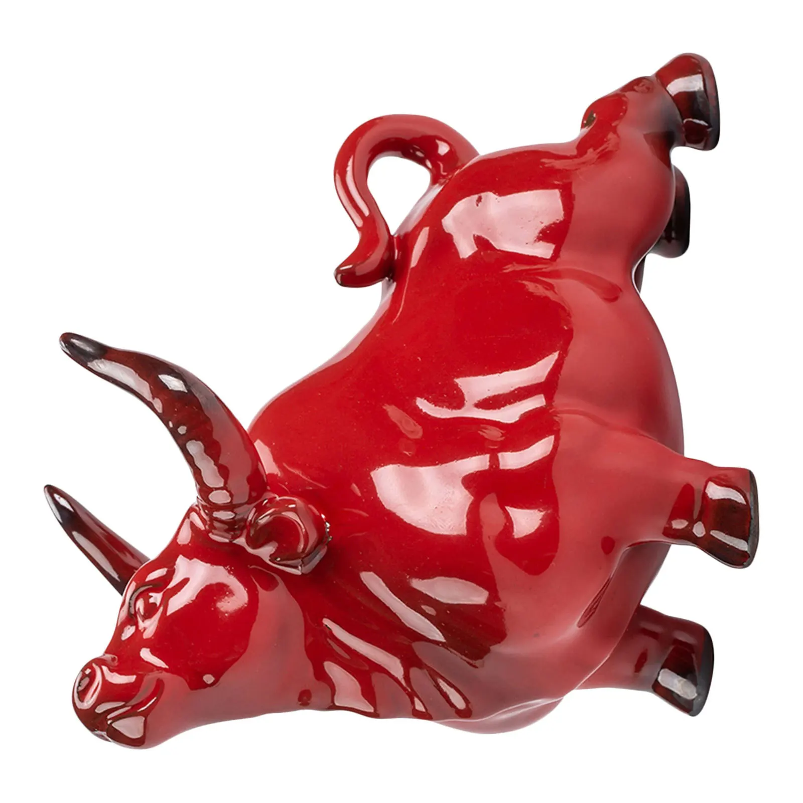 Red Ceramic Ox Desktop Decoration for Home Study Room Feng Shui Wealth Ornament Tabletop Decor Office Desk Accessory
Red Ceramic Ox Desktop Decoration for Home Study Room Feng Shui Wealth Ornament Tabletop Decor Office Desk Accessory