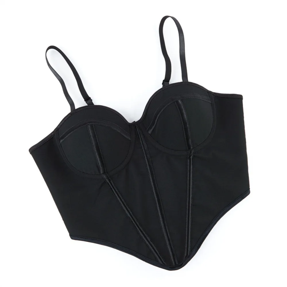 Sensual Irregular Sheath Corset Camisole Patchwork Backless Club Short Camis Fashion Ladies Streetwear Mini Sexy Camis
Sensual Irregular Sheath Corset Camisole Patchwork Backless Club Short Camis Fashion Ladies Streetwear Mini Sexy Camis