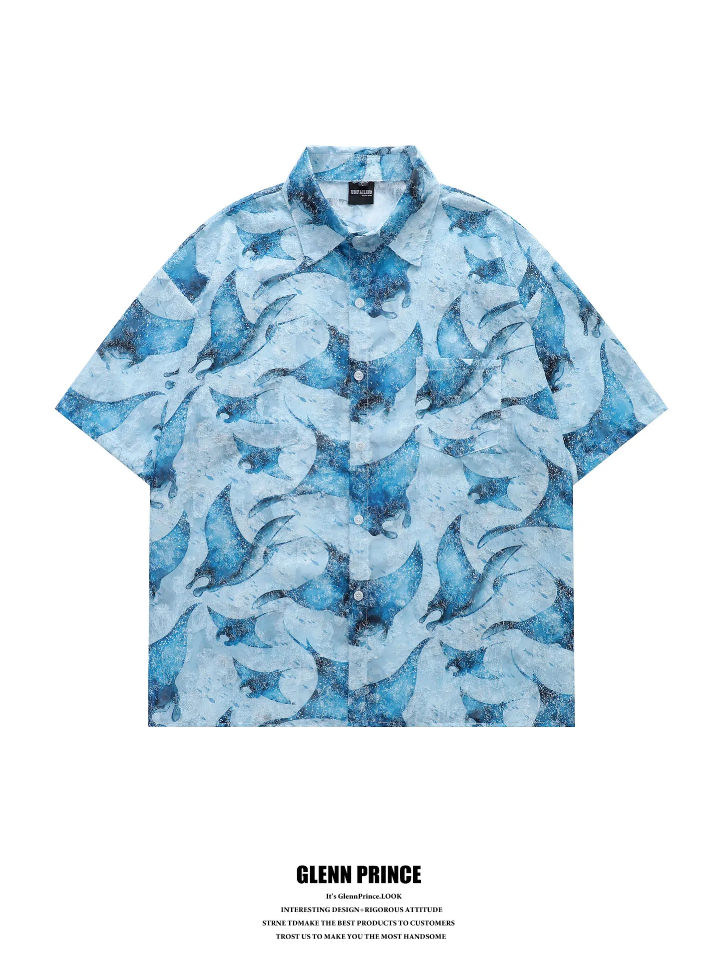Lightweight Short Sleeve Men's Shirt Summer Casual Style Printed Tassel Design Breathable Comfortable Polyester Fiber Shirt
Lightweight Short Sleeve Men's Shirt Summer Casual Style Printed Tassel Design Breathable Comfortable Polyester Fiber Shirt