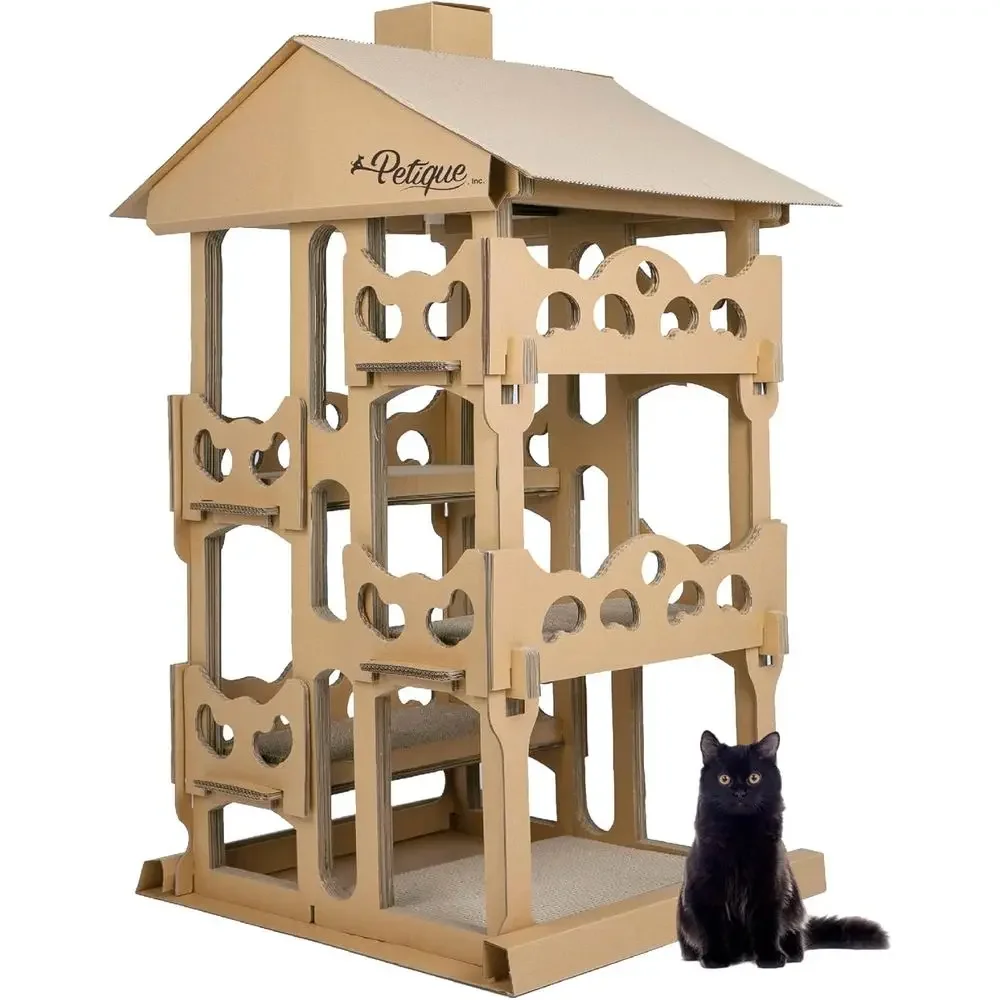 Chateau-Style Cat House, Krat, Universal Size (03010200)
Chateau-Style Cat House, Krat, Universal Size (03010200)