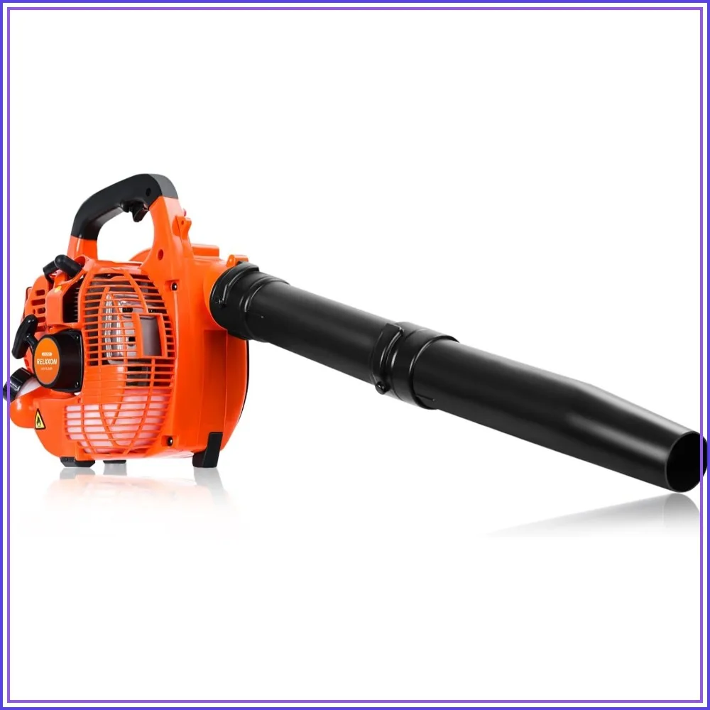 26cc Gas Leaf Blower 180 MPH 380 CFM, Lightweight Handheld 2-Cycle Engine Quick-Start for Lawn Yard Snow
26cc Gas Leaf Blower 180 MPH 380 CFM, Lightweight Handheld 2-Cycle Engine Quick-Start for Lawn Yard Snow