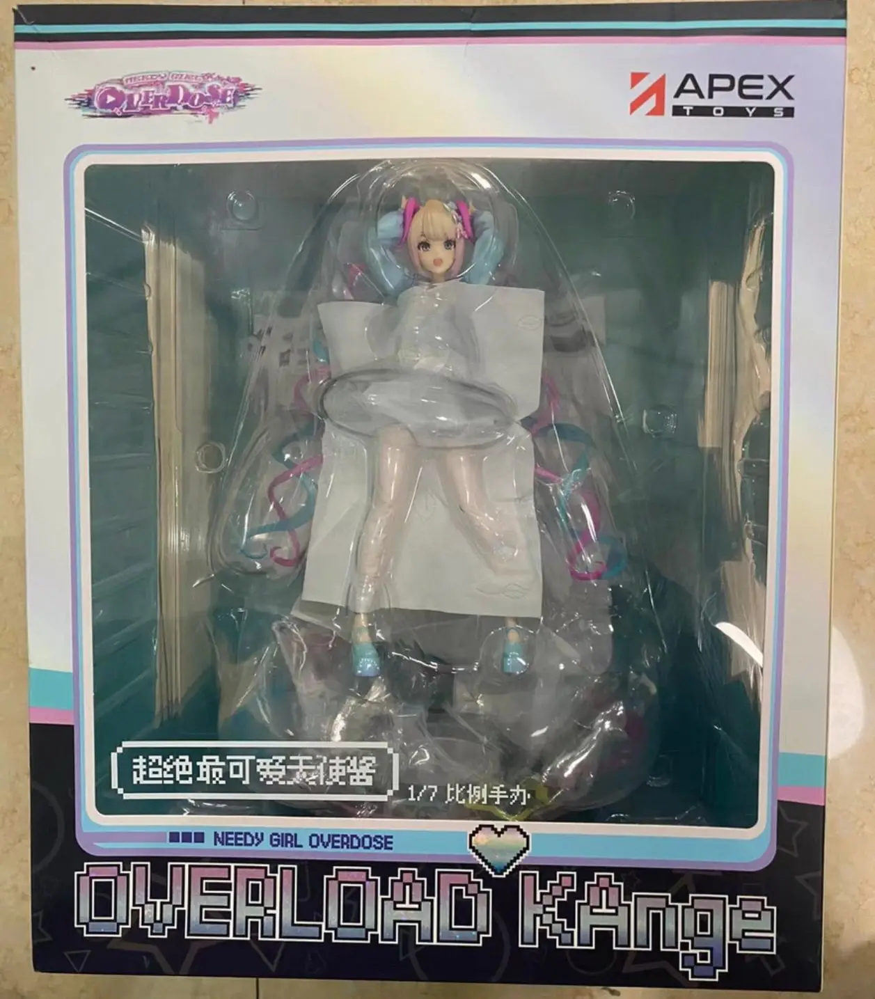 Оригинальная коллекционная фигурка APEX Toys NEEDY GIRL OVERDOSE Ame-Chan Chouzetsu Saikawa Tenshi-Chan, аниме-фигурка из ПВХ, 23,7 см, кукла-игрушка, подарки
Оригинальная коллекционная фигурка APEX Toys NEEDY GIRL OVERDOSE Ame-Chan Chouzetsu Saikawa Tenshi-Chan, аниме-фигурка из ПВХ, 23,7 см, кукла-игрушка, подарки