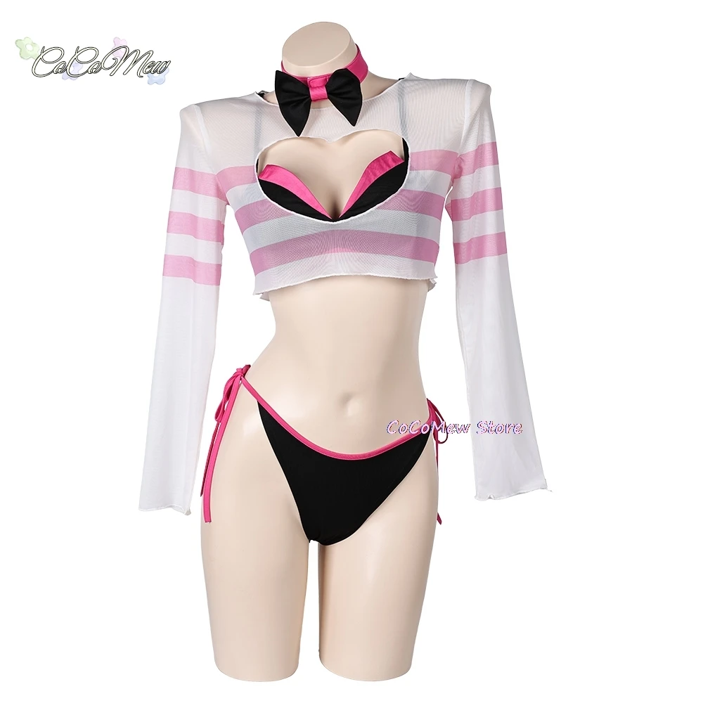 Hazbin Carnival Clothing Women Hotel Sexy Costume Angel Dust Swimsuit Anime Cosplay Family Women's Costumes 2024 Woman Adult
Hazbin Carnival Clothing Women Hotel Sexy Costume Angel Dust Swimsuit Anime Cosplay Family Women's Costumes 2024 Woman Adult
