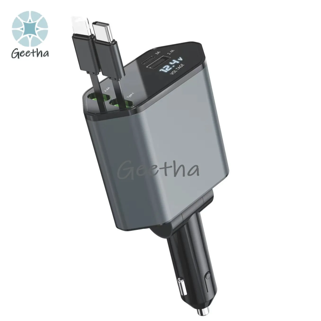 TWO-PIECE Dropshipping Products 2024 Car Charger 4 In 1 120W Super Fast Charging Retractable Charging Cable USB Type C Port Car
TWO-PIECE Dropshipping Products 2024 Car Charger 4 In 1 120W Super Fast Charging Retractable Charging Cable USB Type C Port Car