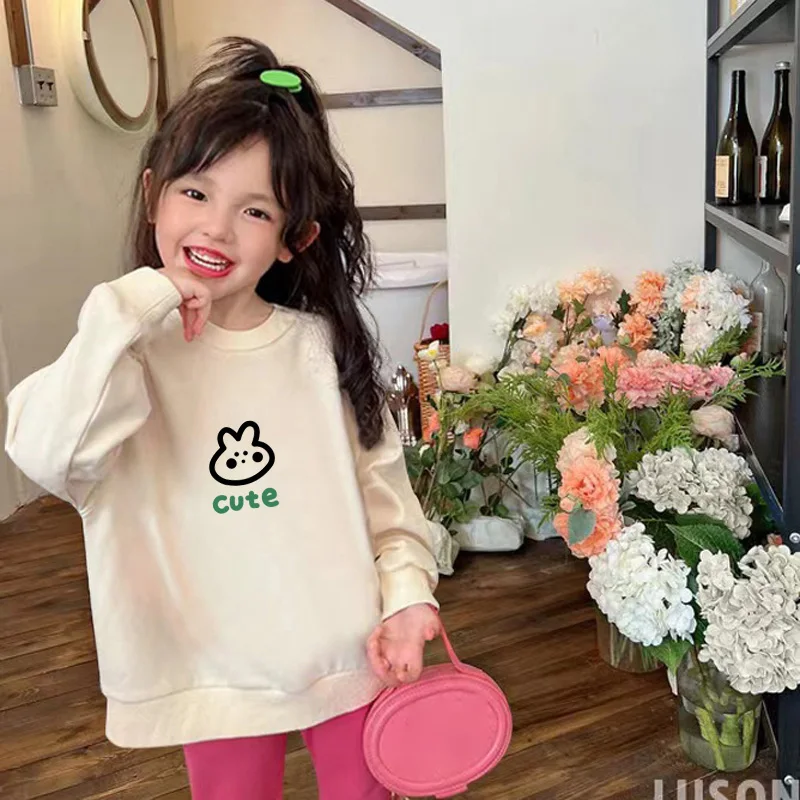 Hoodie Girl Sweatshirt Children Cute Print Casual Loose Pullover Clothes Fit Kid 3-9 Year 2022 Autumn Winter Fashion Tops
Hoodie Girl Sweatshirt Children Cute Print Casual Loose Pullover Clothes Fit Kid 3-9 Year 2022 Autumn Winter Fashion Tops
