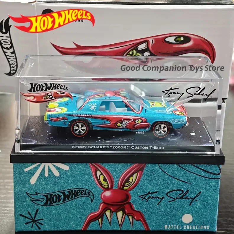 Original Hot Wheels x Kenny Scharf Custom T-Bird Rlc Ford 1:64 Scale Simulation Car Model Toy Collectibles In Stock
Original Hot Wheels x Kenny Scharf Custom T-Bird Rlc Ford 1:64 Scale Simulation Car Model Toy Collectibles In Stock
