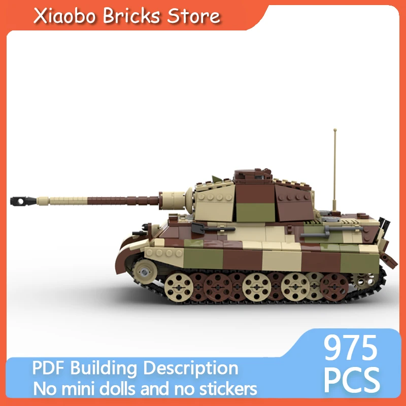 Military Tank Model MOC Building Bricks Tiger Heavy Armored Vehicle Modular Technology Gifts Holiday Assemble Children Toys Suit
Military Tank Model MOC Building Bricks Tiger Heavy Armored Vehicle Modular Technology Gifts Holiday Assemble Children Toys Suit