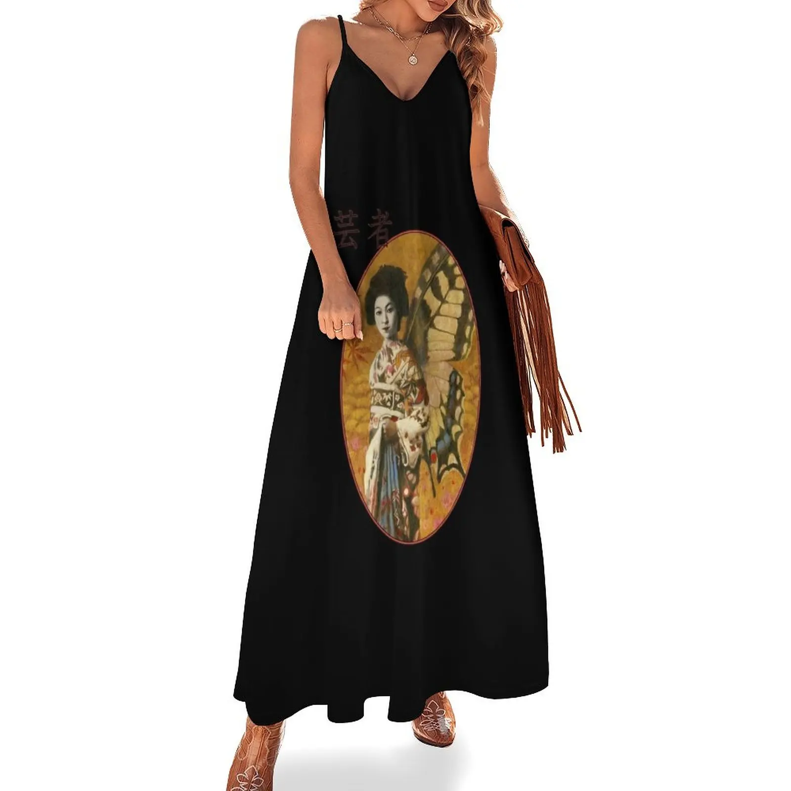 Vintage Geisha Design Sleeveless Dress Women's dress ladies dresses for special occasions Party dresses evening dress ladies
Vintage Geisha Design Sleeveless Dress Women's dress ladies dresses for special occasions Party dresses evening dress ladies