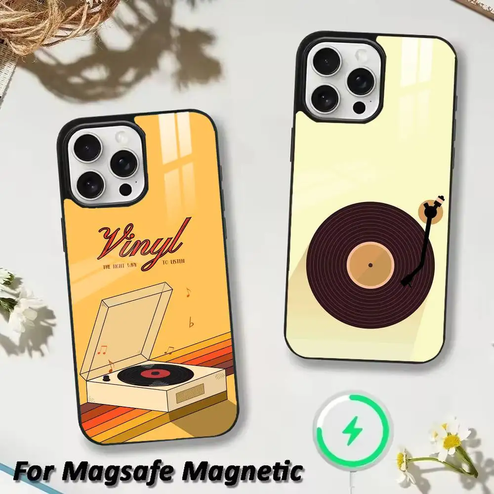 Retro Vinyl Record Print Phone Case For iPhone 17,16,15,14,13,12,Plus,Pro,Max For Magsafe Magnetic Wireless Charge
Retro Vinyl Record Print Phone Case For iPhone 17,16,15,14,13,12,Plus,Pro,Max For Magsafe Magnetic Wireless Charge