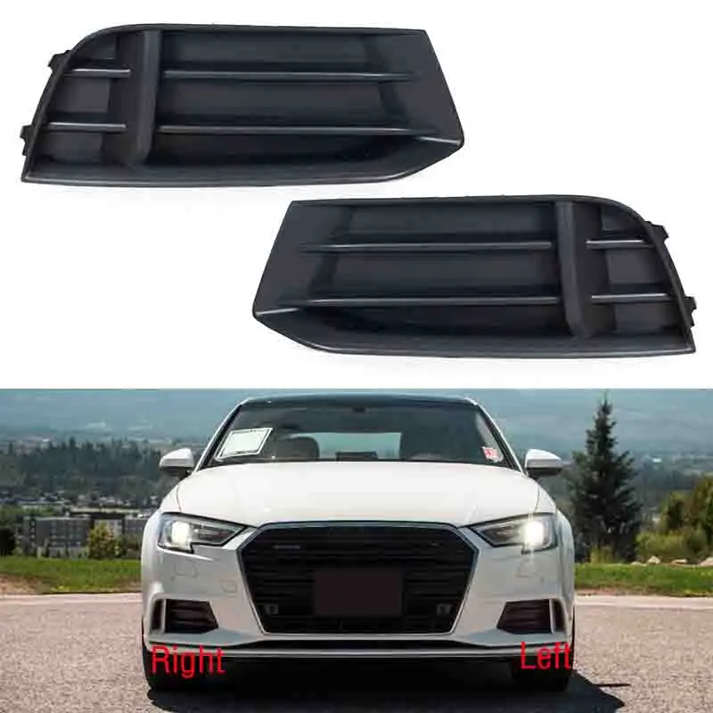 For Audi A3 2017 2018 2019 Car Front Bumper Fog Lamp Light Cover Frame Foglight Foglamp Trim Lid Bezel Hood
For Audi A3 2017 2018 2019 Car Front Bumper Fog Lamp Light Cover Frame Foglight Foglamp Trim Lid Bezel Hood