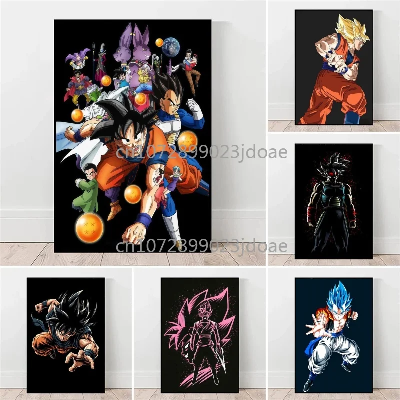 Anime Dragon Ball Goku Vegeta Classic Pictures HD Canvas Artwork Painting Family Mural Painting Children's Birthday Gift Comics
Anime Dragon Ball Goku Vegeta Classic Pictures HD Canvas Artwork Painting Family Mural Painting Children's Birthday Gift Comics