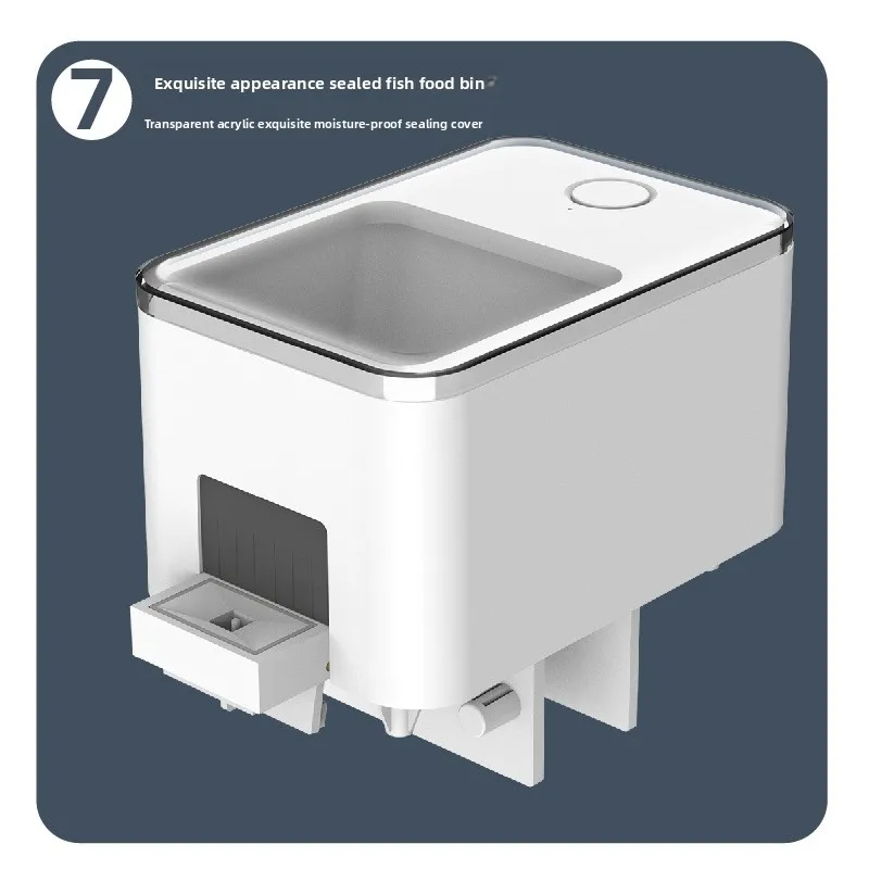 Automatic Non-clogging Fish Tank Automatic Remote Intelligent Timed Feeder Turtle Feeding
Automatic Non-clogging Fish Tank Automatic Remote Intelligent Timed Feeder Turtle Feeding