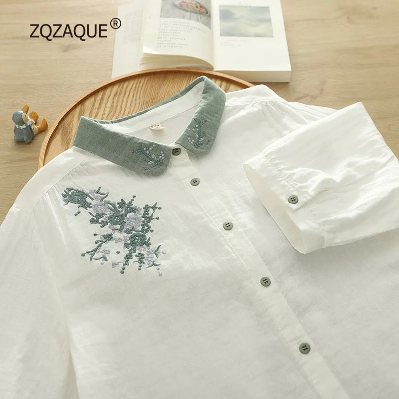 Women's Summer Shirt Soft and Comfortable Double-Layer Cotton Yarn Loose Tops All-match Half Sleeve Blouse S139
Women's Summer Shirt Soft and Comfortable Double-Layer Cotton Yarn Loose Tops All-match Half Sleeve Blouse S139