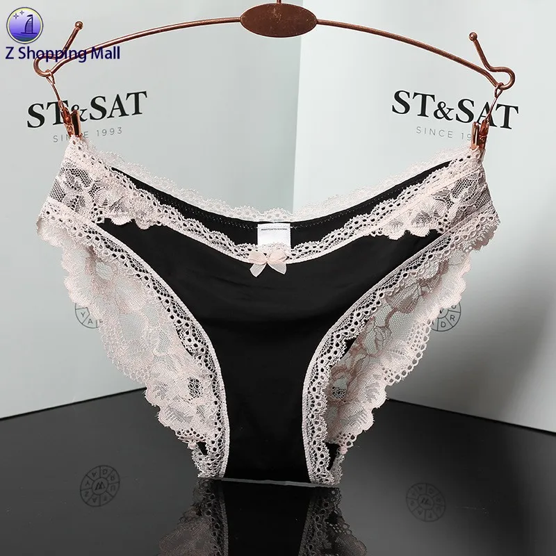 Breathable Lace Panties Low Waist Cotton Briefs Women Sexy Underwear Comfortable Home Clothes Color Nylon Fabric
Breathable Lace Panties Low Waist Cotton Briefs Women Sexy Underwear Comfortable Home Clothes Color Nylon Fabric