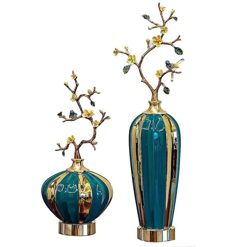 Высококачественная новая китайская ваза с орнаментом в китайском стиле для гостиной, винный шкаф, полка Богу, кабинет, вход
Высококачественная новая китайская ваза с орнаментом в китайском стиле для гостиной, винный шкаф, полка Богу, кабинет, вход