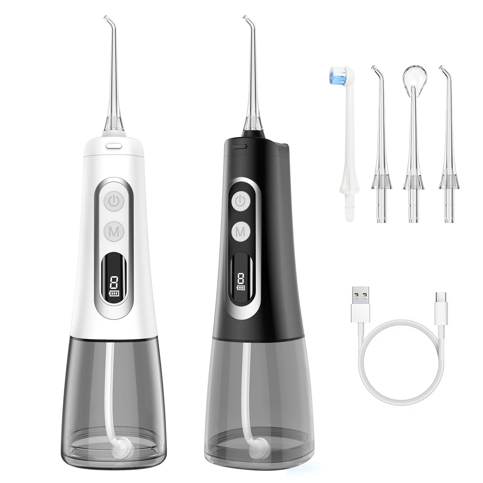 Portable Water Flosser Oral Irrigator Rechargeable Dental Water Jet Floss 300ML For Mouth Washing Machine Cleaning Teeth Thread
Portable Water Flosser Oral Irrigator Rechargeable Dental Water Jet Floss 300ML For Mouth Washing Machine Cleaning Teeth Thread
