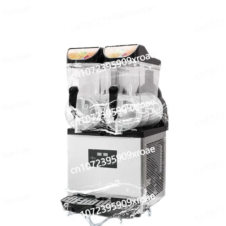 New Commercial Slush Machine Smoothie Machine Double-cylinder Snow Melting Machine 15-liter Cylinder DC Motor Fast Cooling
New Commercial Slush Machine Smoothie Machine Double-cylinder Snow Melting Machine 15-liter Cylinder DC Motor Fast Cooling